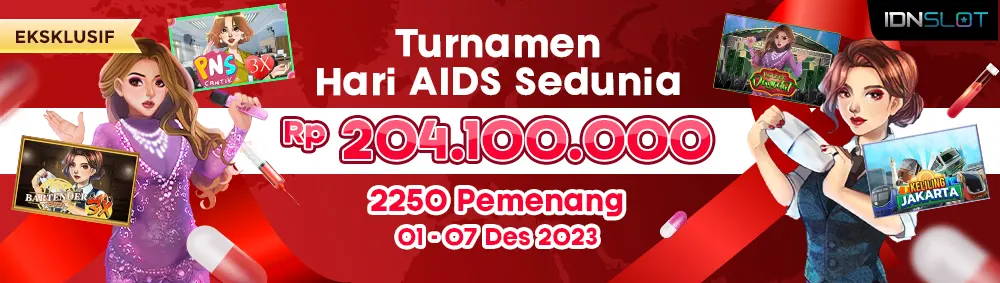 Turnamen IDNSLOT Hari AIDS Sedunia